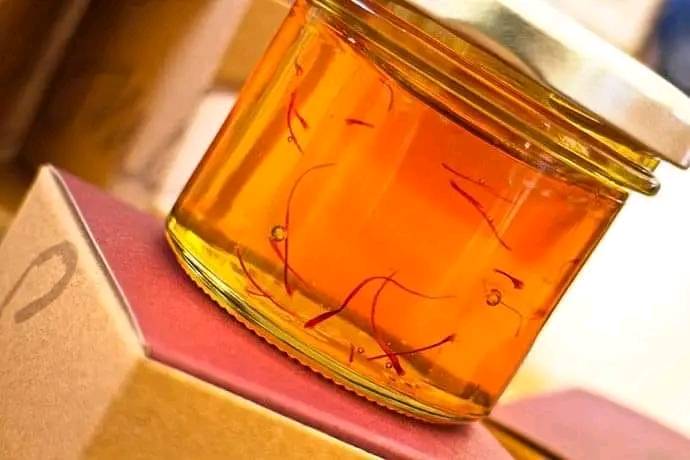 Ambra Liquida - Miele di Acacia con Zafferano